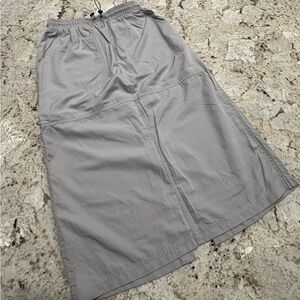 Wild Fable Light Gray Midi Skirt